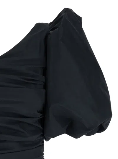 Pinko Draped One-shoulder Top Ruched Detailing