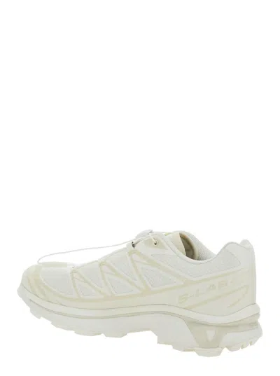 Salomon Mesh Upper Rubber Sole Sneakers In Neutral