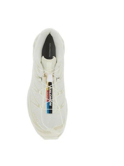 Salomon Mesh Upper Rubber Sole Sneakers In Neutral