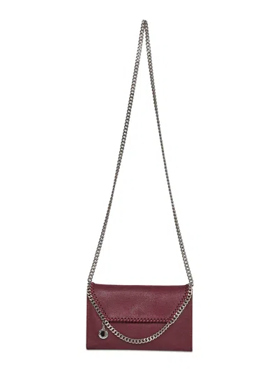 Stella Mccartney Plum Falabella Wallet Crossbody Bag