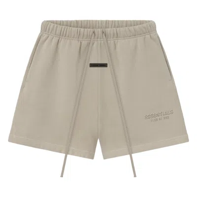 Pre-owned Essentials Fear Of God  Soccer Fleece Shorts 'timber' | Tan | Men's Size Xxl In Brown