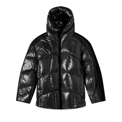 Pre-owned Moncler X Adidas Beiser Short Down Jacket 'black' | Men's Size 5