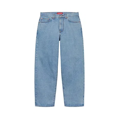 Pre-owned Supreme Baggy Jean 'washed Indigo' | Blue | Men's Size 36