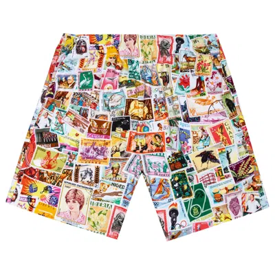 Pre-owned Golf Wang Stamps Easy Short 'multicolor' | Multi-color | Men's Size S