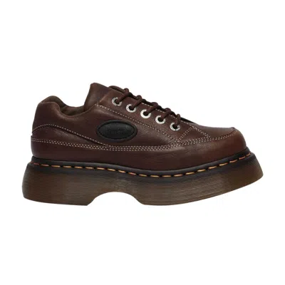 Pre-owned Dr. Martens' Dr. Martens Wmns Buzz 5-eye 'grizzly Dark Brown' | Women's Size 8