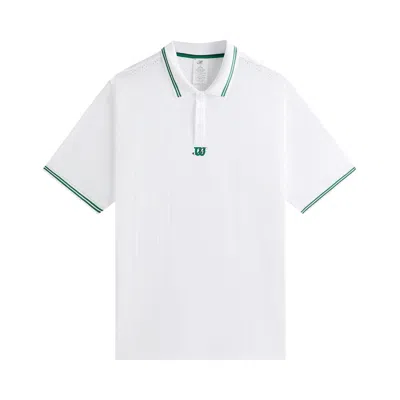 Pre-owned Kith X Wilson Renshaw Court Polo 'white' | Men's Size L