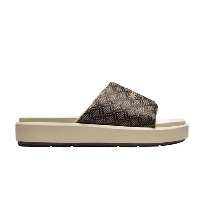 Pre-owned Air Jordan Wmns Jordan Sophia Slide 'rattan' | Brown | Women's Size 5