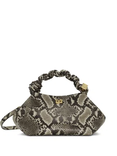 Ganni Women Small Bou Snake Handbag