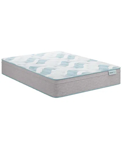 Beautyrest Beautysleep Bashful Lullaby 12.25 Medium Euro Top Mattress Collection In Gray
