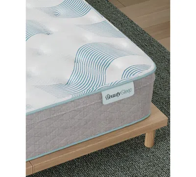 Beautyrest Beautysleep Bashful Lullaby 12.25 Medium Euro Top Mattress Collection In Gray