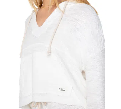 Roxy Rich Coast Hoodie In White