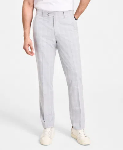 Alfani Men's Slim-fit Plaid Suit Pants, Created For Macy's