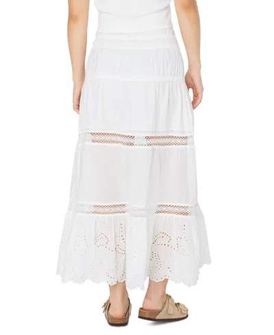 Roxy Juniors' Castaway Cotton Pull-on Maxi Skirt