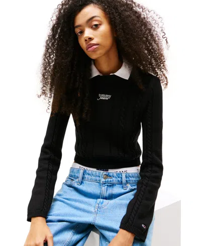 Tommy Jeans Cable Knit Sweater