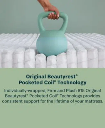 Beautyrest Beautysleep Bashful Lullaby 14.25 Ultra Plush Pillow Top Mattress Collection In Gray