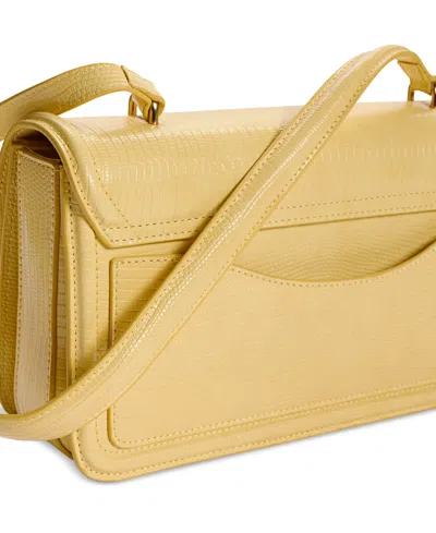 Sam Edelman Loraine Embossed Lizard Flap Shoulder Bag