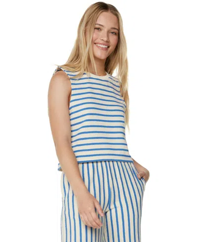 Roxy Juniors' Java Stripe Cotton Tank Top