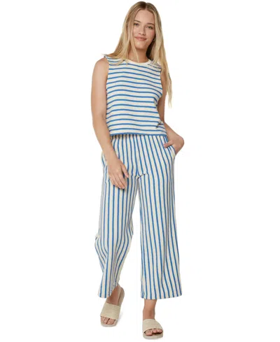 Roxy Juniors' Java Stripe Cotton Tank Top