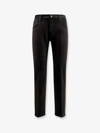 Pt Torino Denim Trousers With Belt Loops