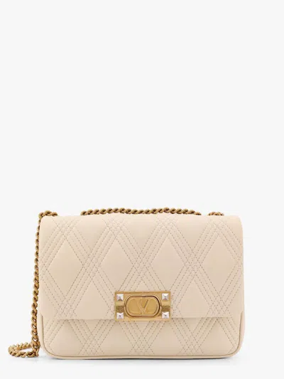 Valentino Quiltie 67 Leather Medium Shoulder Bag With Chain