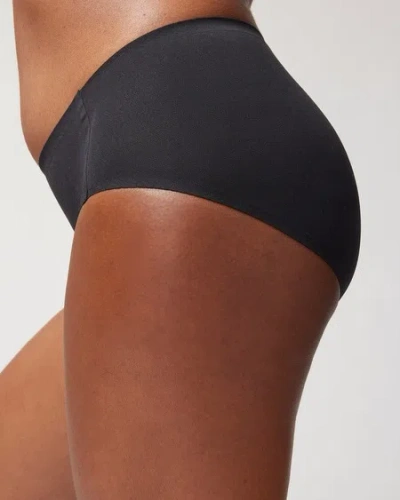 Soma Women's Enbliss Soft Stretch Modern Brief Panty In Gray Size 2xl |