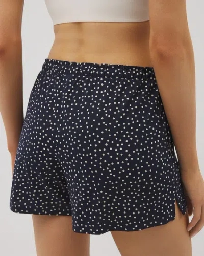 Soma Women's Cool Nights Pajama Shorts In Ivory Size Large |  Pajama Sets