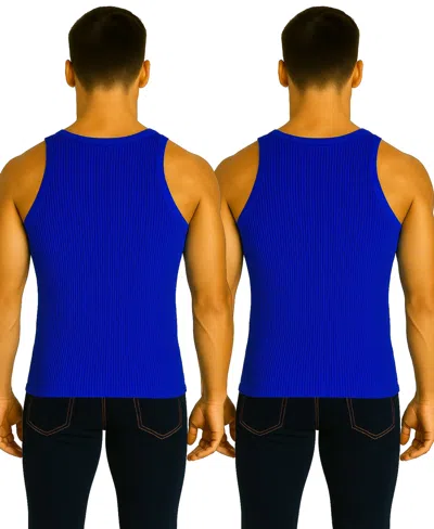 Galaxy By Harvic Men's Heavyweight Ribbed Tank Top