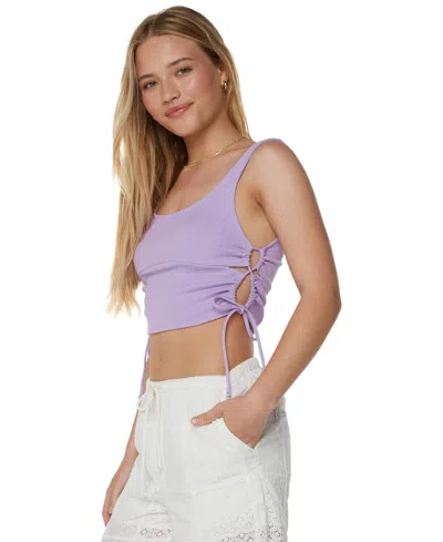 Roxy Surf Stoked Crop Rib Tank