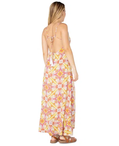 Roxy Lost Paradise Print Sundress In Multi