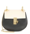 Chloé Drew Small Textured-leather Shoulder Bag In No