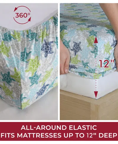 Caribbean Joe Cooling 6-pc. Sheet Set, Full In Multi