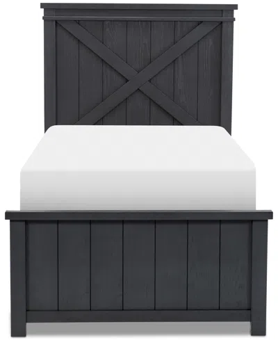 Macy's Kitt Twin Bed In Multi