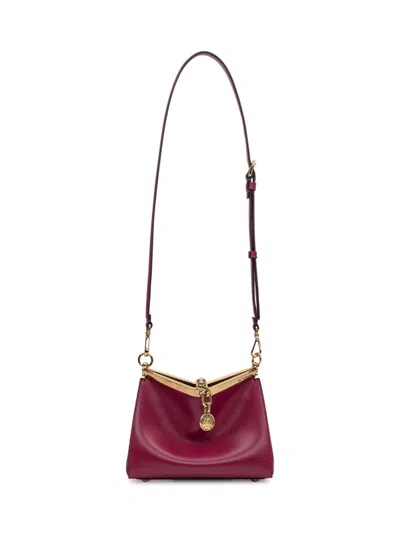 Etro Small Vela Leather Shoulder Bag