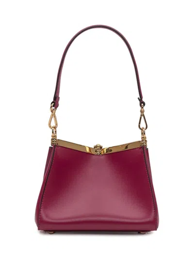 Etro Small Vela Leather Shoulder Bag