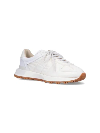 Maison Margiela White Leather Sneakers