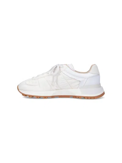 Maison Margiela White Leather Sneakers
