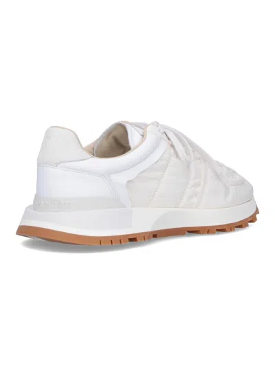 Maison Margiela White Leather Sneakers