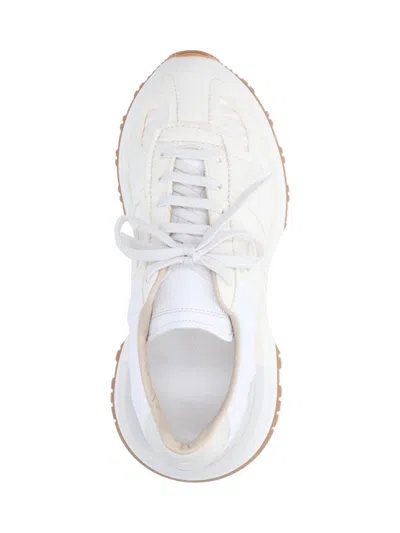 Maison Margiela White Leather Sneakers