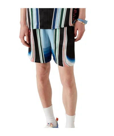 Casablanca Graphic Mountain Shorts In Multi