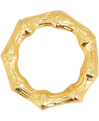 Saro Lifestyle Sleek Aluminum Napkin Rings, Set Of 4