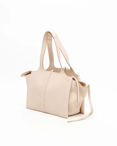 Celine Céline Small Tri-fold Bag In Neutral