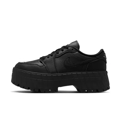 Jordan Women's Air  1 Brooklyn Low Shoes In Black