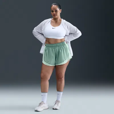 Nike Women's Tempo Dri-fit Mid-rise 3" Brief-lined Running Shorts (plus Size)