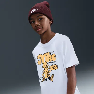 Nike Sportswear Big Kids' T-shirt In White