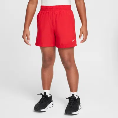 Nike Multi Big Kids' Dri-fit 4" Woven Shorts In Red