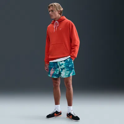 Nike Men's  Sportswear Club Mesh Flow Shorts In Red