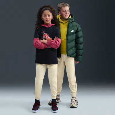 Nike Sportswear Club Big Kids' French Terry Jogger Pants In Neutral