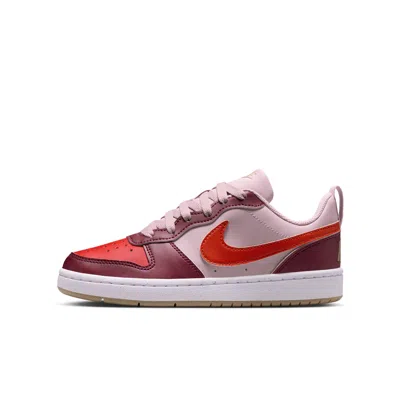 Nike Court Borough Low Recraft Big Kids' Shoes In Purple