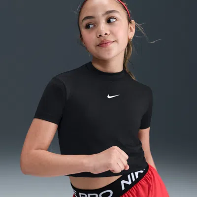 Nike Pro Dri-fit Big Kids' (girls') Leggings In Black
