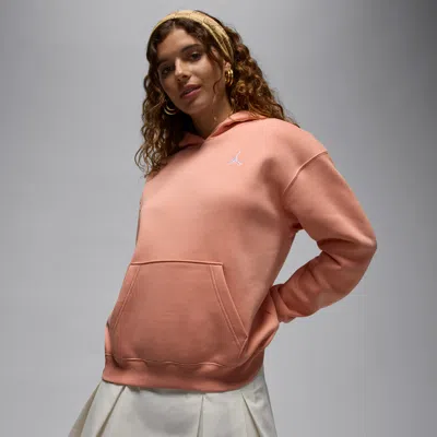Jordan Women's  Brooklyn Fleece Pullover Hoodie In Pink